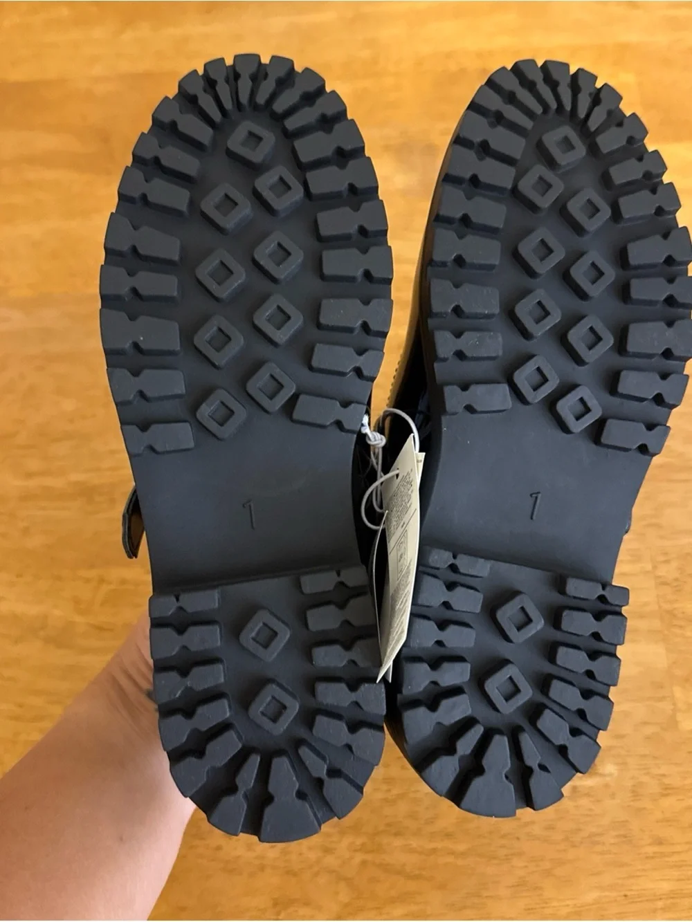 Gap Girls T Strap Loafers Vegan Patent Leather Black 1 Classic Mary Jane Holiday